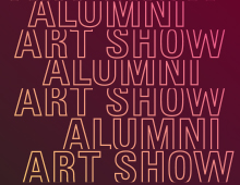 Alumni Art Show Poster